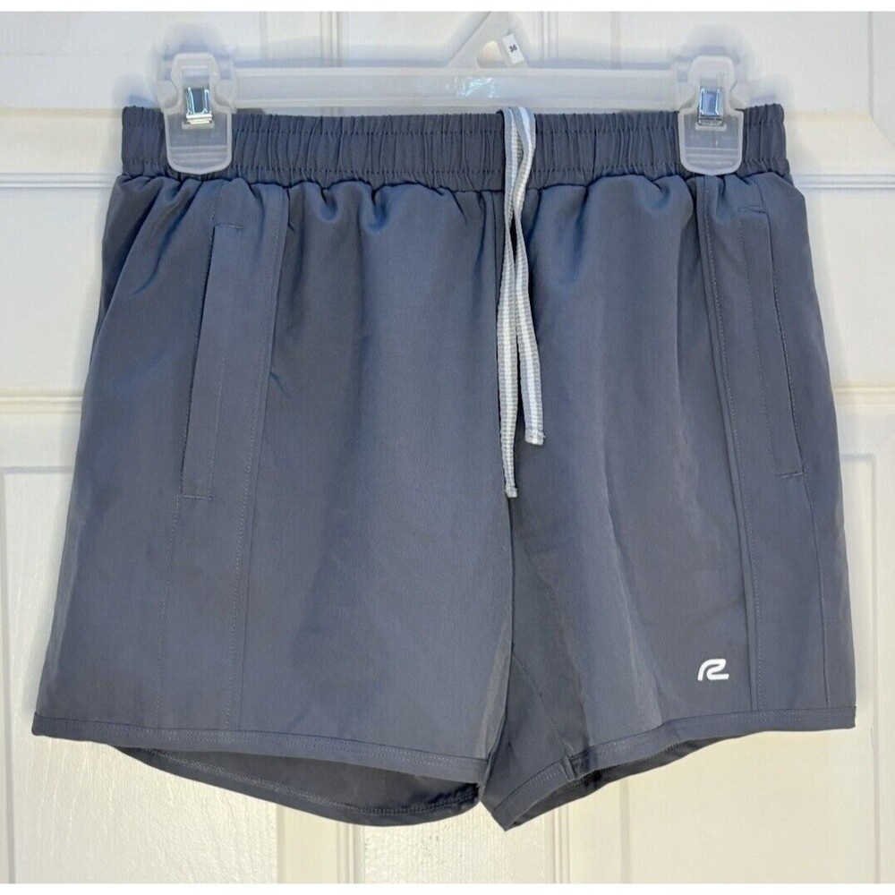 Roadrunner Sports Women's Athletic Shorts Size XS Brief Liner Drawstring Grey